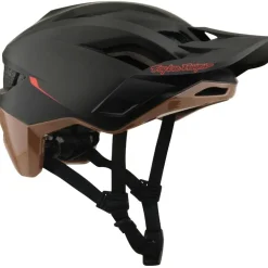 Troy Lee Designs Flowline SE MIPS Helm - Stacks Charcoal/Sienna