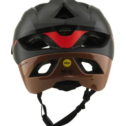 Troy Lee Designs Flowline SE MIPS Helm - Stacks Charcoal/Sienna