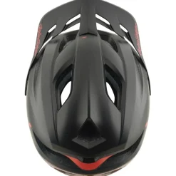 Troy Lee Designs Flowline SE MIPS Helm - Stacks Charcoal/Sienna
