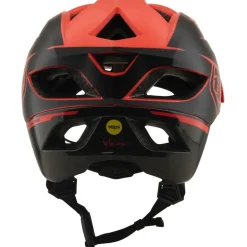 E-Bike Helmen < Troy Lee Designs Flowline SE MIPS Helm - Hydro Coral/Charcoal