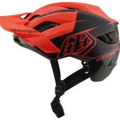 E-Bike Helmen < Troy Lee Designs Flowline SE MIPS Helm - Hydro Coral/Charcoal