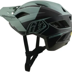 E-Bike Helmen < Troy Lee Designs Flowline SE MIPS Helm - Hydro Sage/Charcoal