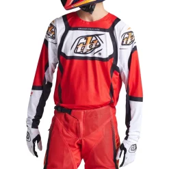Mtb-Shirts < Troy Lee Designs GP Pro Air Fiethirt et Lange ouwen Heren - Band Red/White