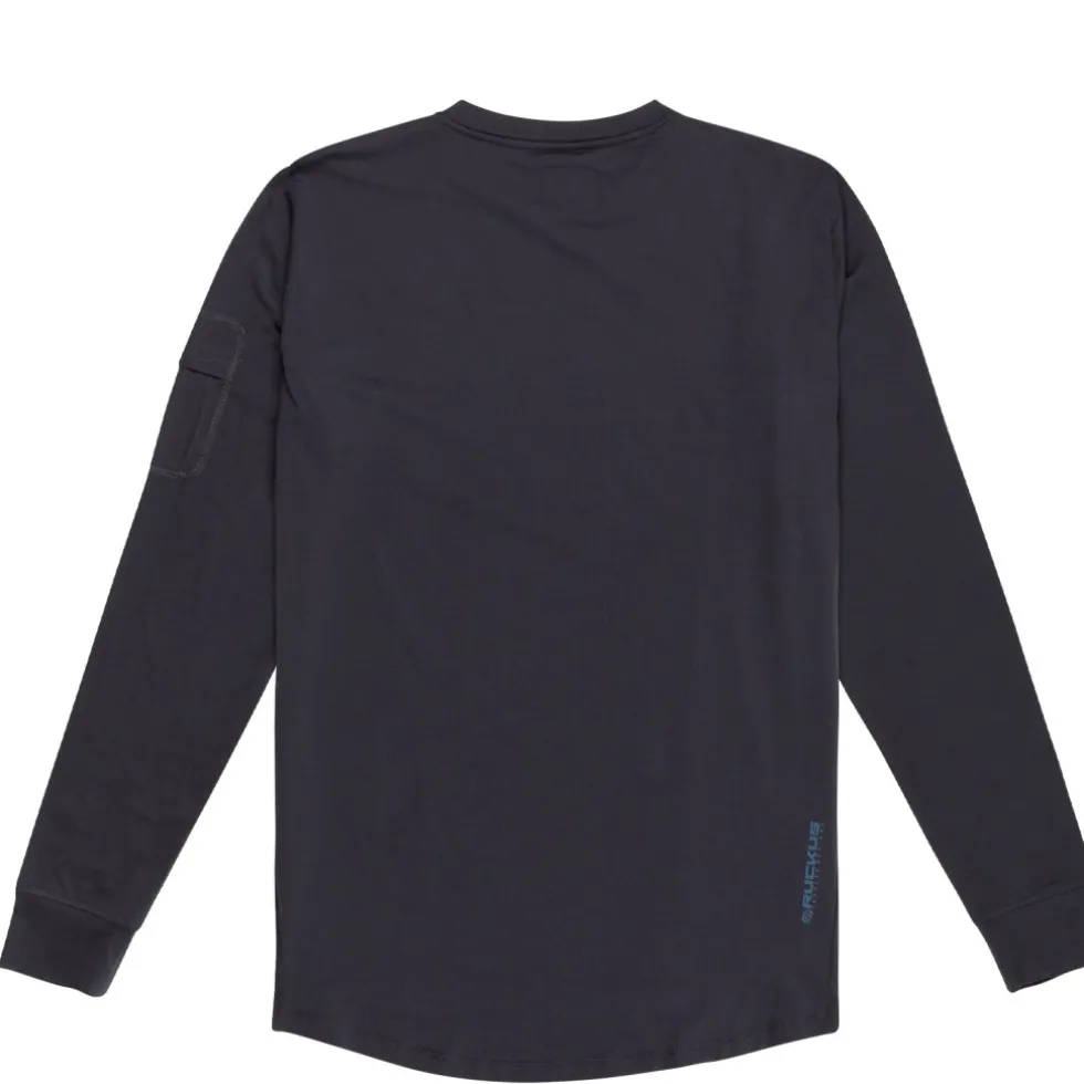 Troy Lee Designs Ruckus Ride Fietsshirt met Lange Mouwen Kinderen - Burn Out Carbon