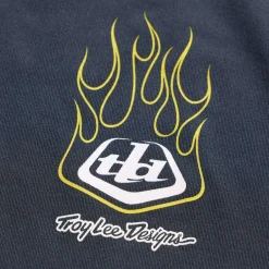 Shirts Kinderen < Troy Lee Designs Ruckus Ride Fietsshirt et ange ouwen Kinderen - Pressed Carbon