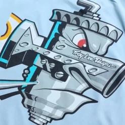 Shirts Kinderen < Troy Lee Designs Ruckus Ride Fietsshirt et ange ouwen Kinderen - Carbs Dawn Bue