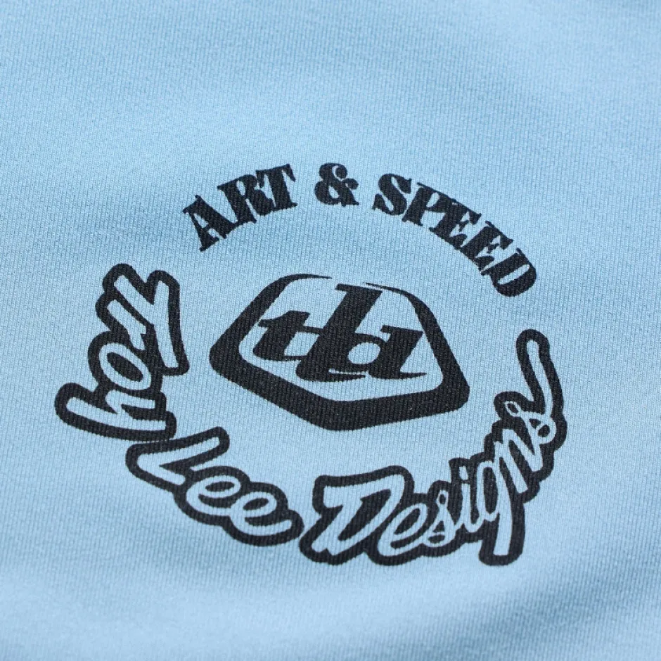 Shirts Kinderen < Troy Lee Designs Ruckus Ride Fietsshirt et ange ouwen Kinderen - Carbs Dawn Bue