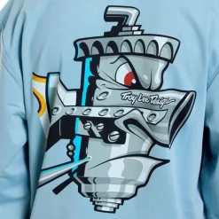 Shirts Kinderen < Troy Lee Designs Ruckus Ride Fietsshirt et ange ouwen Kinderen - Carbs Dawn Bue