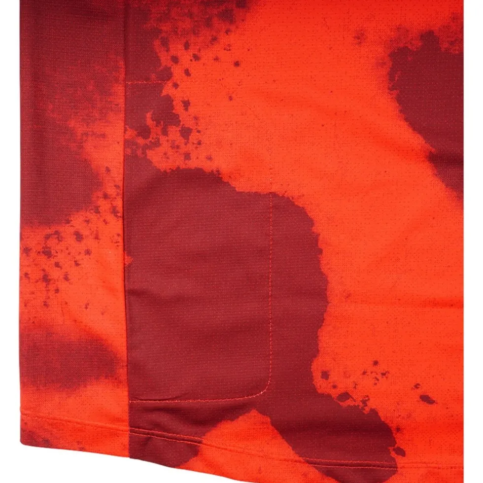 Troy Lee Designs Skyline Fietsshirt met Korte Mouwen Kinderen - Flared Fiery Red