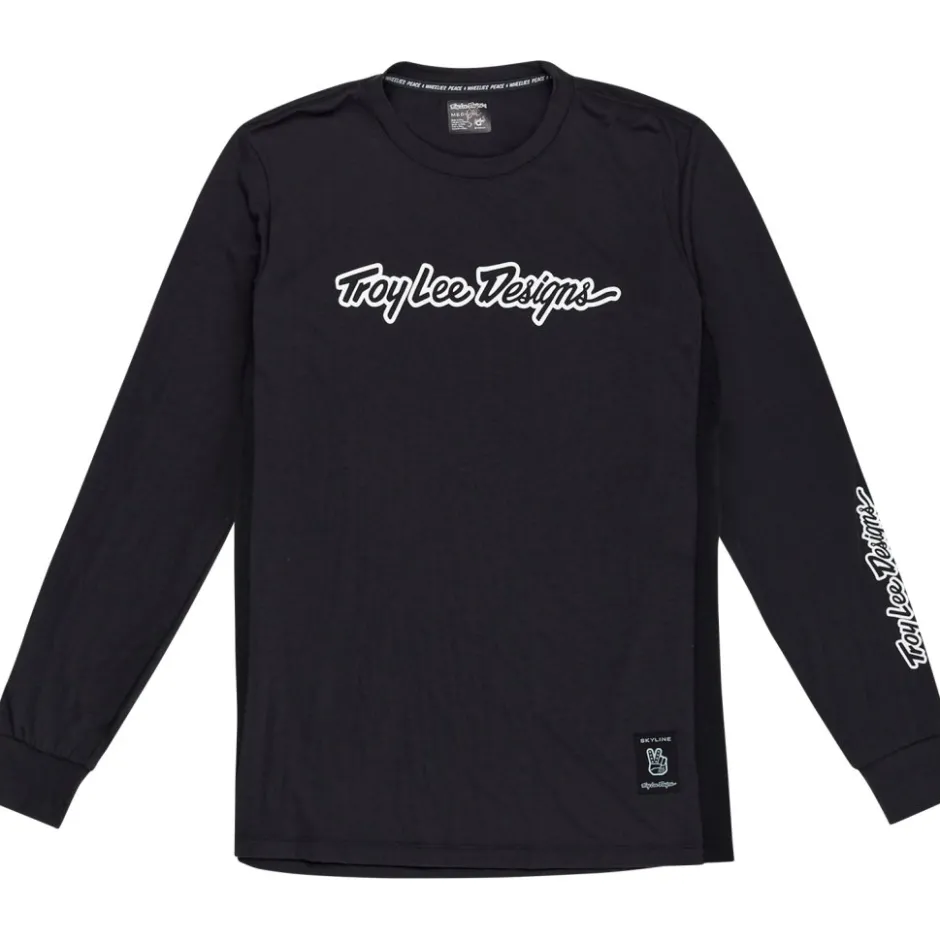Mtb-Shirts < Troy Lee Designs kyine Ride Fiethirt et ange ouwen Heren - ignature Back