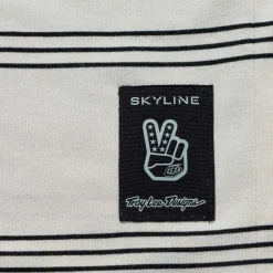 Troy Lee Designs Skyline Ride Fietsshirt met Korte Mouwen Heren - Washed Out Limestone