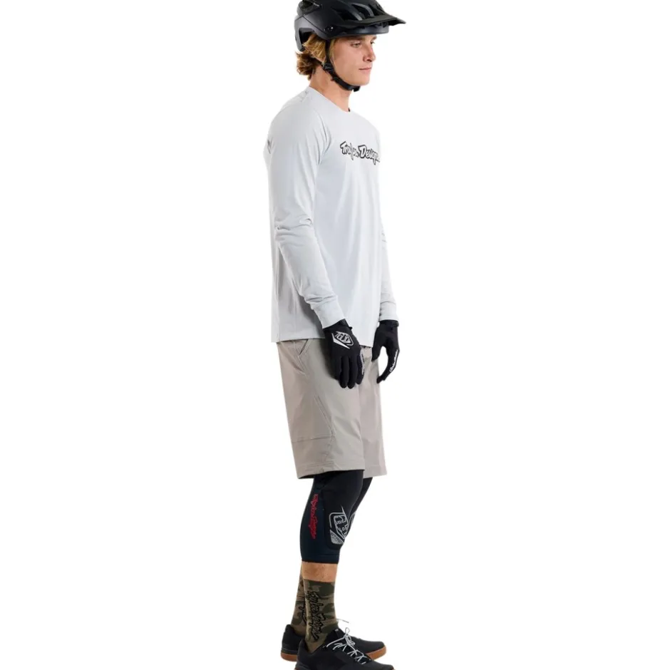 Mtb-Shirts < Troy Lee Designs Skyline Ride Fietsshirt met Lange Mouwen Heren - Signature Mist