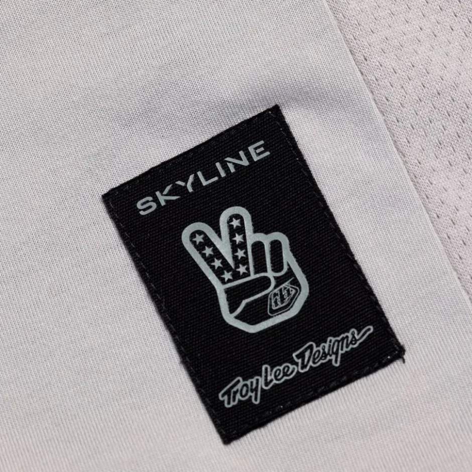 Mtb-Shirts < Troy Lee Designs Skyline Ride Fietsshirt met Lange Mouwen Heren - Signature Mist