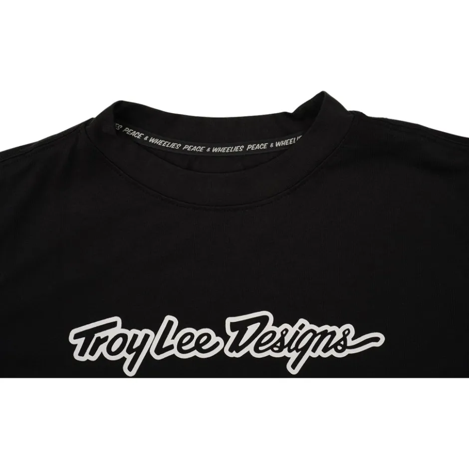 Shirts Kinderen < Troy Lee Designs Skyine Ride Fietsshirt met Korte Mouwen Kinderen - Signature Back