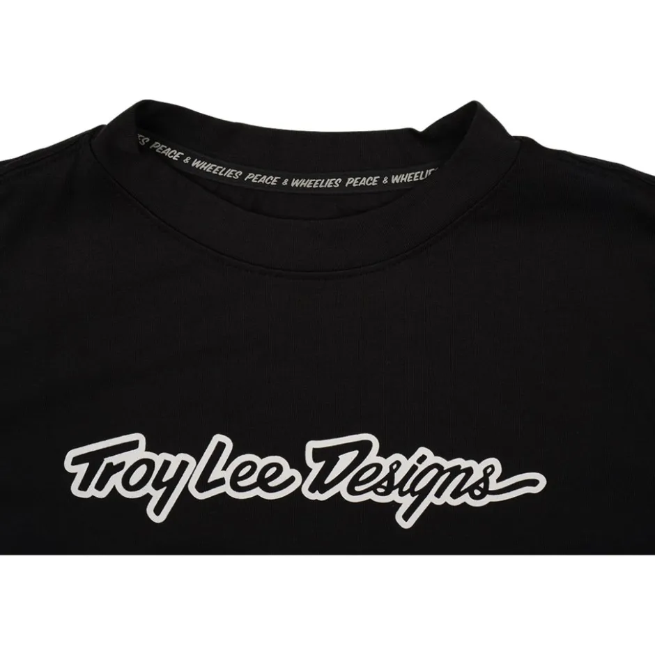 Shirts Kinderen < Troy Lee Designs Skyine Ride Fietsshirt met Korte Mouwen Kinderen - Signature Back