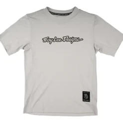 Shirts Kinderen < Troy Lee Designs Skyine Ride Fietsshirt met Korte Mouwen Kinderen - Signature Mist