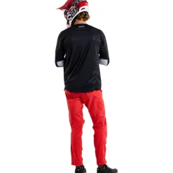 Troy Lee Designs Sprint Fietsshirt met Lange Mouwen Heren - Mono Black