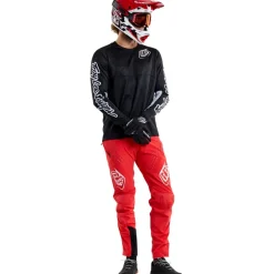 Troy Lee Designs Sprint Fietsshirt met Lange Mouwen Heren - Mono Black