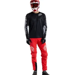 Troy Lee Designs Sprint Fietsshirt met Lange Mouwen Heren - Mono Black