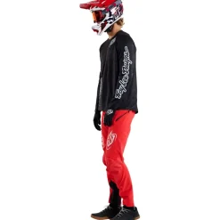 Troy Lee Designs Sprint Fietsshirt met Lange Mouwen Heren - Mono Black