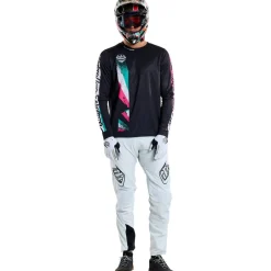 Troy Lee Designs Sprint Fietsshirt met Lange Mouwen Heren - Full Pull Black