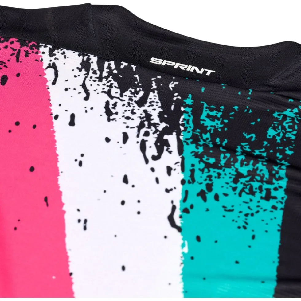 Troy Lee Designs Sprint Fietsshirt met Lange Mouwen Heren - Full Pull Black