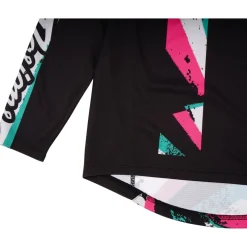 Troy Lee Designs Sprint Fietsshirt met Lange Mouwen Kinderen - Full Pull Black
