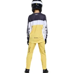 Troy Lee Designs Sprint Pro Fietsshirt met Lange Mouwen Kinderen - YO Moto Butter