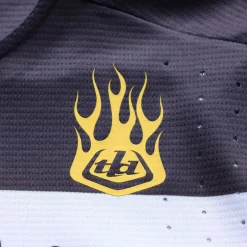 Troy Lee Designs Sprint Pro Fietsshirt met Lange Mouwen Kinderen - YO Moto Butter