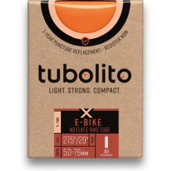 Tubolito TPU E-Bike Binnenband - 27.5"/29" | X-Tubo | 50-76mm - Schrader-Ventiel: 40mm