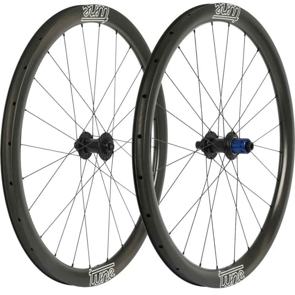 Wielen En Wielsets < Tune Gravel Allroad Wielset - KillHill | ClimbHill - 28" | Carbon | Clincher | Centerlock - 12x100mm | 12x142mm - HG - Speciale Aanbieding