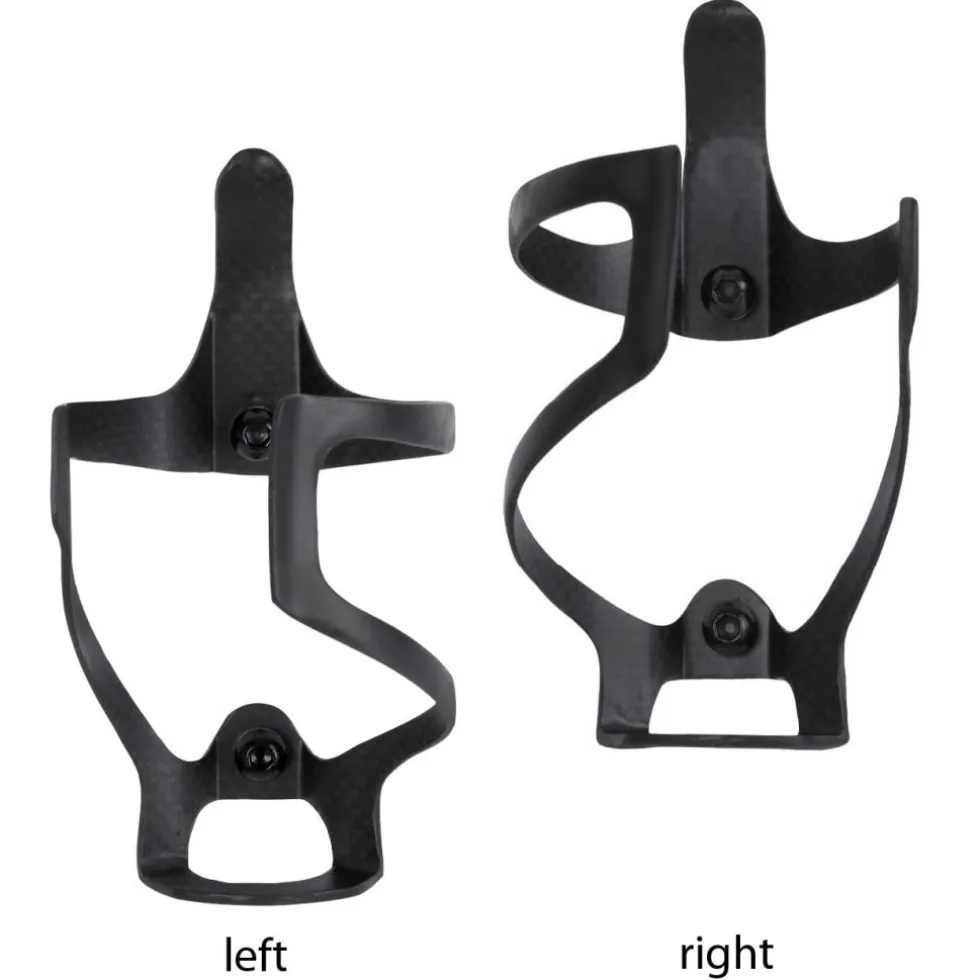 Tune Rechts- and Linksträger Carbon Bottle Cage incl. Bottle - 750ml