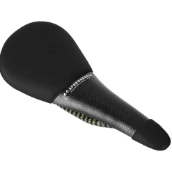 Zadels < Tune Speedneedle Leer Carbon Zadel - zwart