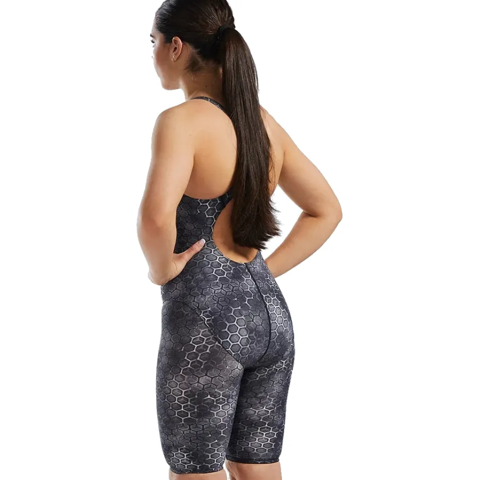 TYR Akurra Thresher™ Open Back Badpak Dames - zwart