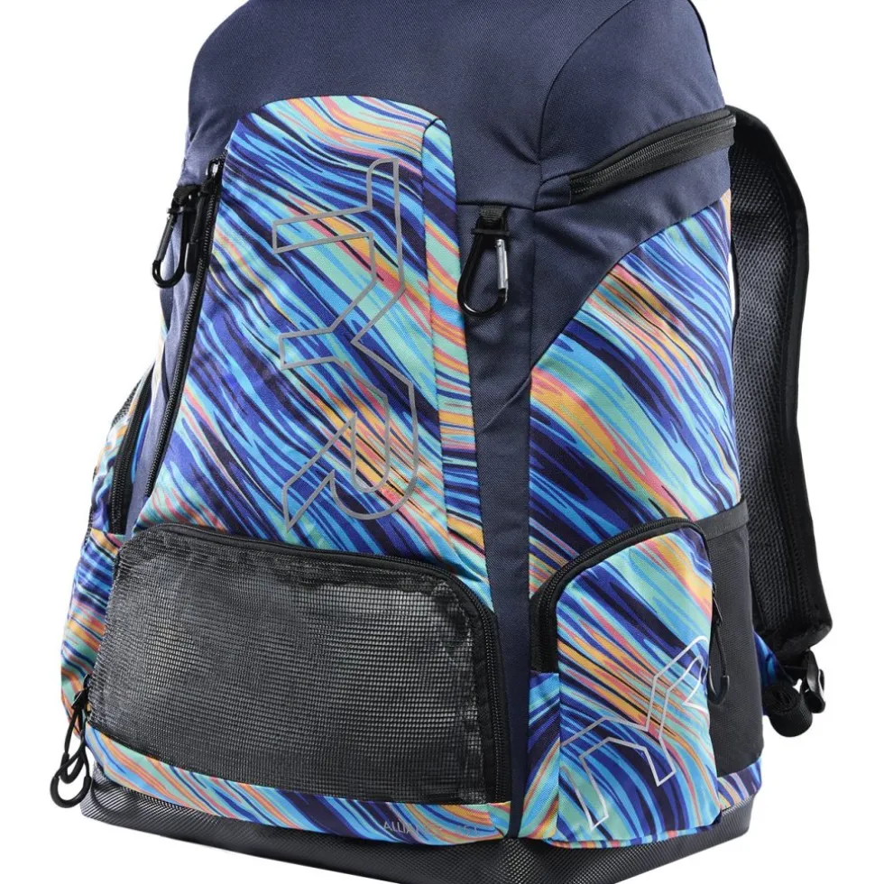TYR Alliance Riptidal 45L Rugzak - teal/orange
