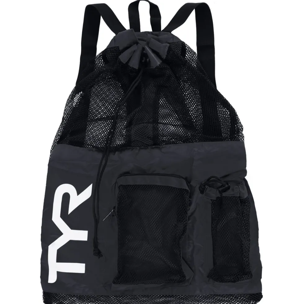 TYR Big Mesh Mummy 40L Rugzak - zwart