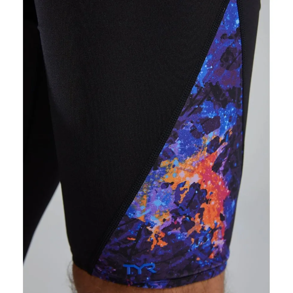 TYR Blade Splice Montipora Durafast Elite® Zwemjammer Heren - paars/oranje