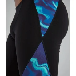 Wedstrijd Zwemkleding|Zwembroeken & Bikini'S < TYR Blade Splice Waveform Durafast Elite® Zwemjammer Heren - blauw/groen