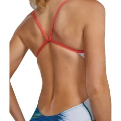 TYR Bravura Durafast Elite® Cutoutfit Badpak Dames - wit/meerkleurig