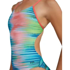 TYR Bravura Durafast Elite® Cutoutfit Badpak Dames - wit/meerkleurig