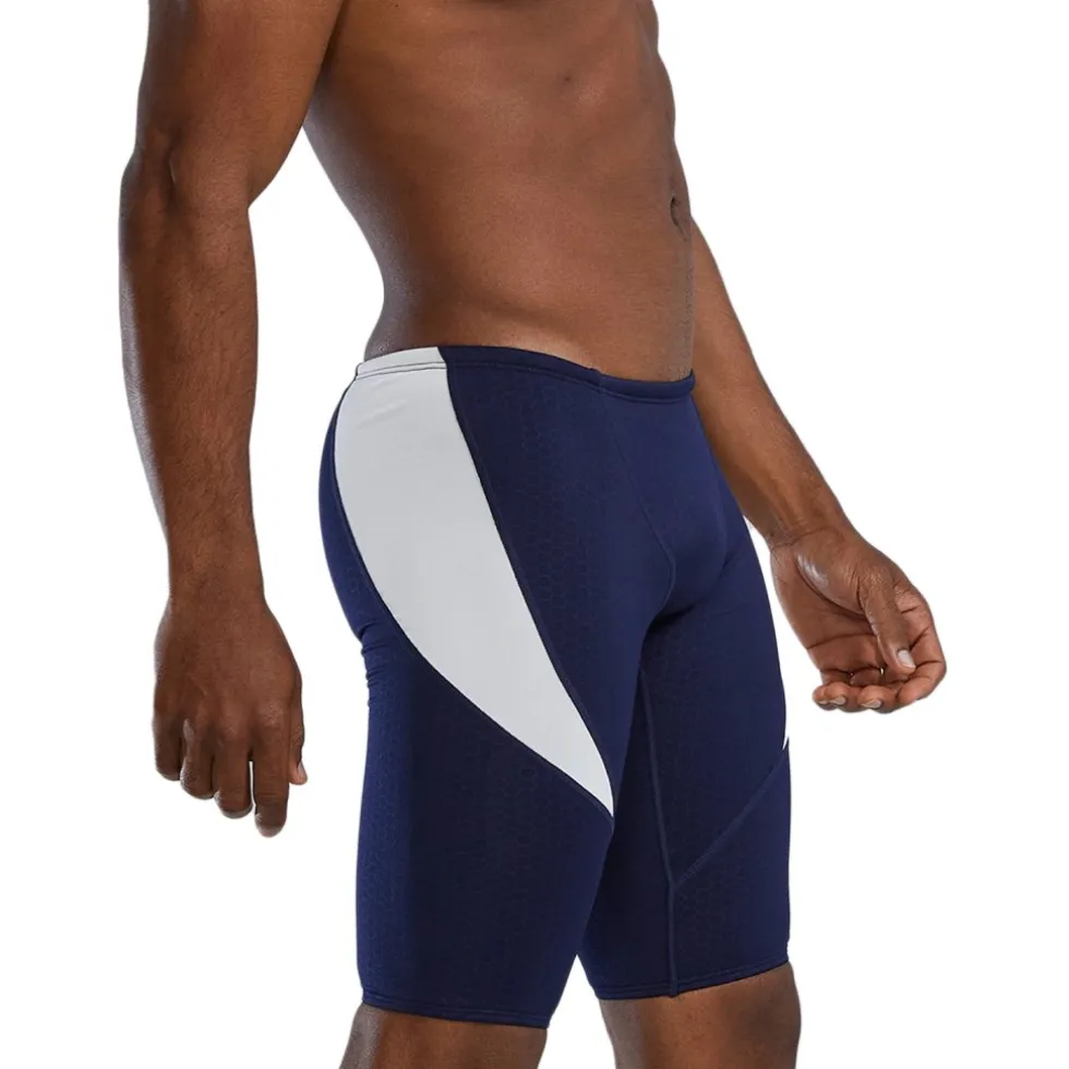 TYR Hexa Durafast Elite® Curve Splice Zwemjammer Heren - navy/white