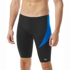 TYR Hexa Durafast Elite® Curve Splice Zwemjammer Heren - zwart/blauw