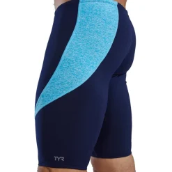 Wedstrijd Zwemkleding < TYR Lapped Durafast Elite® Curve Splice Zwemjammer Heren - light blue/aqua