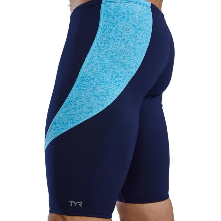 Wedstrijd Zwemkleding < TYR Lapped Durafast Elite® Curve Splice Zwemjammer Heren - light blue/aqua