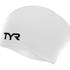 Badmutsen < TYR Long Hair Wrinkle-Free Silicone Badmuts - wit