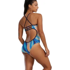 TYR Riptidal Durafast Elite® Trinityfit Badpak Dames - teal/orange