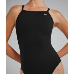 TYR Solid Durafast Elite® Diamondfit Badpak Dames - zwart