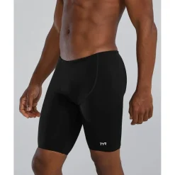 Wedstrijd Zwemkleding|Zwembroeken & Bikini'S < TYR Solid Durafast Elite® Zwemjammer Heren - zwart