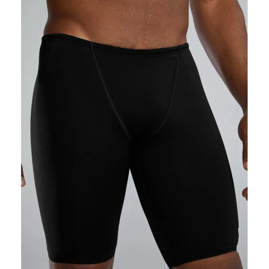 Wedstrijd Zwemkleding|Zwembroeken & Bikini'S < TYR Solid Durafast Elite® Zwemjammer Heren - zwart