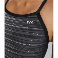 TYR Speedwarp Durafast Elite® Diamondfit Badpak Dames - titanium